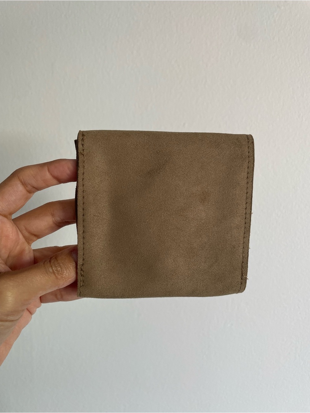 David Yurman Brown Suede Jewelry Travel Pouch/Dust Bag - Picture 3 of 5
